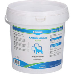 Canina Knoblauch Pulver Nahrungsergänzung für Hunde zur Unterstützung des Immunsystems und der Entgiftung 2500g - 2,5 kg – Bild 1 von 3