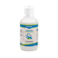 Produktbild von Canina Lachsöl Haut-Fell-Supplement für Hunde und Katzen ohne Farb- und Aromastoffe