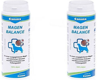 Produktbild von Canina Magen Balance Verdauungshilfe als Pulver für Hunde und Katzen 500g