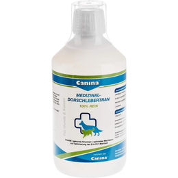 Canina Medizinal-Dorschlebertran Öl für Hunde und Katzen 500 ml - 500 ml – Bild 1 von 6