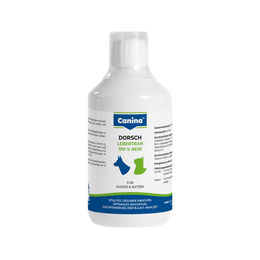 Canina Medizinal-Dorschlebertran Öl für Hunde und Katzen zur Unterstützung von Immunsystem und Gelenken 250 ml - 250 ml – Bild 1 von 2