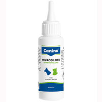 Produktbild von Canina Mikrosilber Ohrenspülung Ohrenreiniger für Hunde und Katzen 100 ml