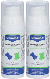 Produktbild von Canina Mikrosilber Zahngel zur Zahnpflege für Hunde und Katzen 100 ml