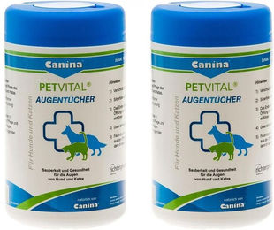 Canina PETVITAL Augentücher Augenreiniger für Hunde und Katzen aller Größen – Bild 1 von 1