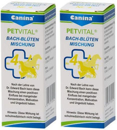 Canina PETVITAL Bach-Blüten Mischung Nr. 4 zur Beruhigung für Hunde Katzen Pferde und Nager – Bild 1 von 1