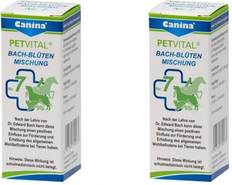 Canina PETVITAL Bach-Blüten Mischung Nr. 7 zur Beruhigung für Hund Katze Pferd und Nager – Bild 1 von 2