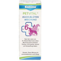 Produktbild von Canina Petvital Bachblüten Mischung Nr. 6 Verlust und Trauer Globuli für Hunde und Katzen 10 g - 10 g