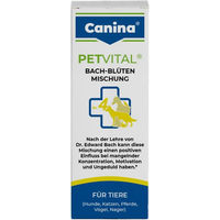 Produktbild von Canina Petvital Bachblüten Nr.4 Lernbereitschaft Ergänzungsfutter für Hund Katze und Pferd 10 g