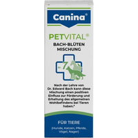 Produktbild von Canina Petvital Bachblüten Nr. 7 Entschlackung Ergänzungsfutter für Hund Katze und Pferd 10 g