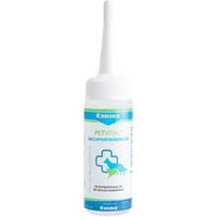Produktbild von Canina Petvital Bio-Schutzhalsband Nachpräparierung gegen Zecken und Flöhe 30 ml - 30 ml