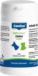 Canina Petvital Derm Caps Haut-Fell-Supplement für Hunde und Katzen 40 g - 40 g – Bild 1 von 3