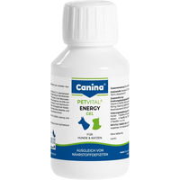 Produktbild von Canina Petvital Energy-Gel Nahrungsergänzung für Hunde und Katzen zur Rekonvaleszenz und zum Aufbau 100 g - 100 ml