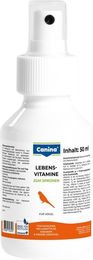 Canina Petvital Lebensvitamine für Vögel wie Papageien, Wellensittiche und Kanarienvögel, 100 ml - 100 ml – Bild 1 von 4
