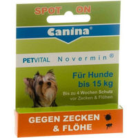Produktbild von Canina Petvital Novermin Flüssig für Hunde bis 15 kg 2 ml