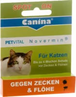 Canina PETVITAL Novermin flüssiges Wurmmittel für Katzen 2 ml – Bild 1 von 1