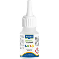 Produktbild von Canina Petvital Verminex Spot-On Ungezieferschutz für Hunde, Katzen und Vögel 25 ml - 25 ml