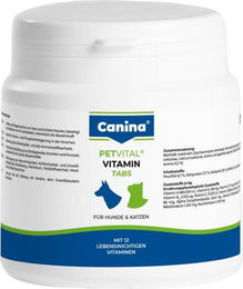 Canina Petvital Vitamin-Tabletten für Hunde und Katzen zur Unterstützung von Immunsystem und Haut & Fell 100 g - 100 g – Bild 1 von 1