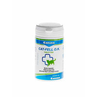Produktbild von Canina Pharma Cat-Fell O.K. Tabletten Haut und Fell Supplement für Katzen 125g - 125 g