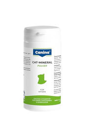 Produktbild von Canina Pharma Cat Mineral Pulver Nahrungsergänzung für Katzen zur Unterstützung von Gelenken und Knochen 75 g - 75 g