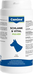Canina Pharma Schlank & Vital Pulver zur Gewichtskontrolle und Magen-Darm-Unterstützung 500 g - 500 g – Bild 1 von 2