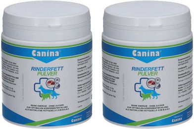 Produktbild von Canina Rinderfettpulver zur Gewichtskontrolle für Hunde aller Größen und Altersstufen 1000g
