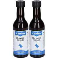 Produktbild von Canina Schwarzkümmelöl für Hunde zur Unterstützung von Haut, Fell und Immunsystem 250ml