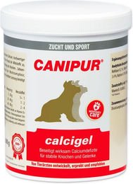 Produktbild von Canipur Calcigel Gelenk-Supplement Paste für Hunde aller Altersstufen und Größen 1000g