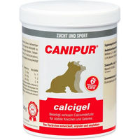 Produktbild von Canipur Calcigel Gelenk-Supplement Paste für Hunde aller Altersstufen und Größen 1000g