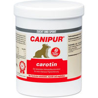 Produktbild von Canipur Carotin Canvit Nahrungsergänzung für Haut und Fell mit Vitaminen