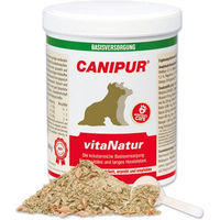 Produktbild von Canipur VitaNatur Nahrungsergänzung für Hunde zur Unterstützung von Haut, Fell, Gelenken und Knochen 500 g