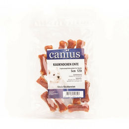 Canius Kauknochen Ente für Hunde 5cm 12 Stück - 12 x 5 cm – Bild 1 von 2