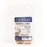 Produktbild von Canius Kauknochen Geflügel Ziemer für große Hunde 10cm 2er Pack - 2 x 10 cm