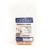 Produktbild von Canius Kauknochen mit Geflügel und Rinderpansen 10cm 2er Pack - 2 x 10 cm