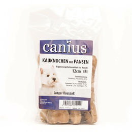 Produktbild von Canius Kauknochen mit Pansenfüllung aus Rind 12cm 4 Stück