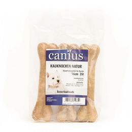 Canius Kauknochen Natur 16cm 3 Stück - 3 x 16 cm – Bild 1 von 2