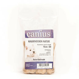 Canius Kauknochen Natur gepresst 10cm 5 Stück - 5 x 10 cm – Bild 1 von 2