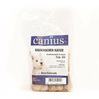 Produktbild von Canius Kauknochen Natur gepresst 7cm 6 Stück - 6 x 7 cm