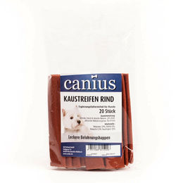 Produktbild von Canius Kausnack Rind Kaustreifen 20 Stück