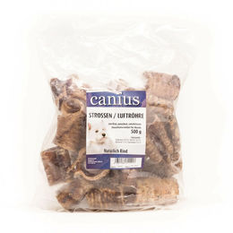 Produktbild von Canius Luftröhre vom Rind für Hunde Adult 500g - 500 g