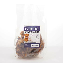 Canius Naturkaukartikel Schweineohren Stücke 500g – Bild 1 von 1