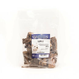 Produktbild von Canius Rinderlunge getrocknet Monoprotein ohne Konservierungsstoffe 200g - 200 g