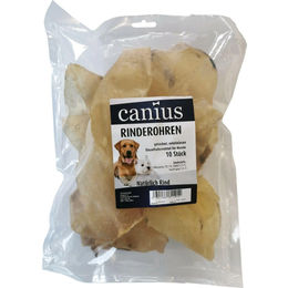 Produktbild von Canius Rinderohren getrockneter Naturkaukartikel für Hunde 699g