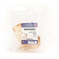 Produktbild von Canius Rinderohren Naturkaukartikel für Hunde 2er Pack