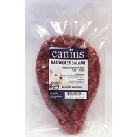 Produktbild von Canius Ringwurst Salami Rind Kausnack Groß 125g - 125 g