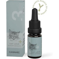 Produktbild von CANNABY CBD Öl für Katzen 3% mit Lachsöl terpenfrei 10 ml