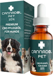 Cannadol Pet Premium CBD Öl 10% zur Beruhigung für Hunde – Bild 1 von 4