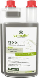 Produktbild von Cannalin Bio Leinsamenöl für Pferde als Ergänzungsfutter für Gelenke, Haut und Fell
