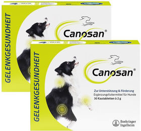 Canosan Gonex Kautabletten für die Gelenkgesundheit bei Hunden mit Grünlippmuschel-Extrakt hypoallergen – Bild 1 von 3
