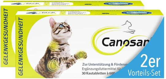 Canosan Gonex Kautabletten zur Gelenkgesundheit für Katzen mit Grünlippmuschel-Extrakt – Bild 1 von 3