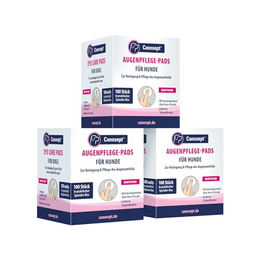Canosept Augenpflege-Pads für Hunde mit Aloe Vera Extrakt zur Augenreinigung und Tränenfleckenentfernung 3 x 100 Stück - 3 x 100 Stk. – Bild 1 von 5